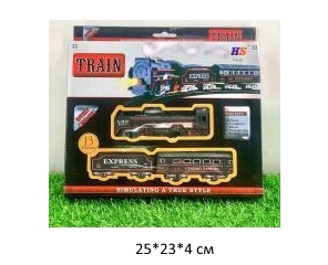 Железная дорога арт. 19026В На батарейках в кор. 25*23*4