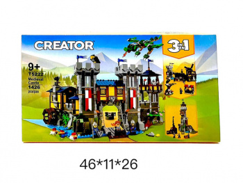 Конструктор арт. SY-T5222 Королевский замок 1426 дет. в кор._