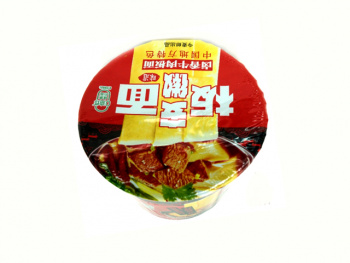 Лапша арт. 539644 Быстрого приготовления острая говядина в банке