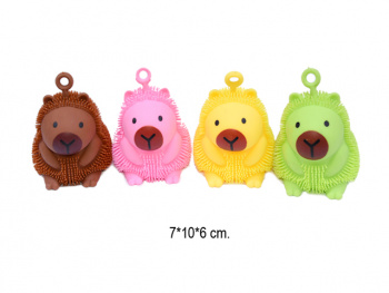 Мяч Антистресс арт. 2218-38 Капибара свет, звук (12 шт.) в кор.=