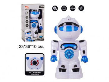 Робот арт. 2629-T1B На батар. свет, звук в кор.•