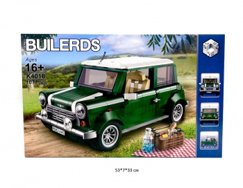 Конструктор арт. K4016 Автомобиль 1077 дет. в кор._