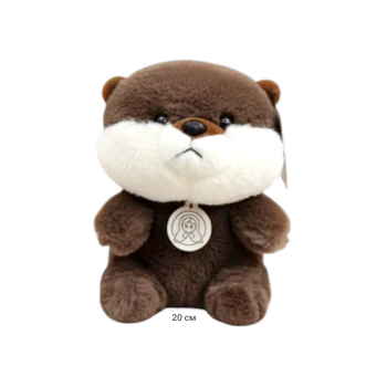 им Медведь арт. 209338 Сидит с медальоном ароматизированный в пак.