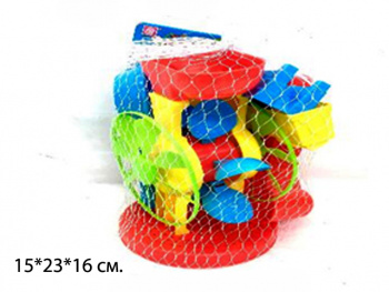 Песочный набор арт. C27 Мельница с формочками 8 предм. в сет._/60 шт./