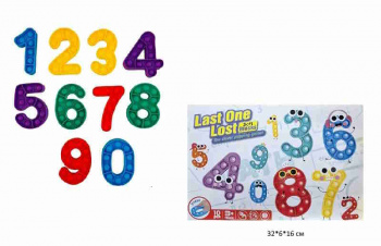 Антистресс арт. 327 Набор Цифры "Залипательные пузырьки" в кор.~