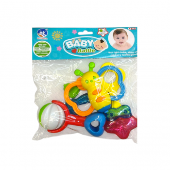 Погремушка арт. 999-41 Набор "Зверушки" в пак.•