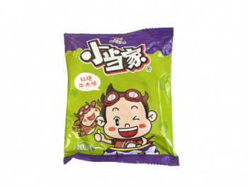 Чипсы арт. 713362 Хрустящая лапша "Тушеная говядина" 20 г в пак.*