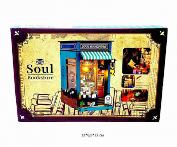 Конструктор арт. M2314 Румбокс "Книжная лавка" в кор._