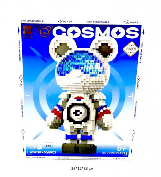 Конструктор арт. 89030 Микро Медведь 5060 дет. в кор._