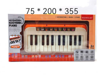 Пианино арт. 808-25 На батар. в кор._