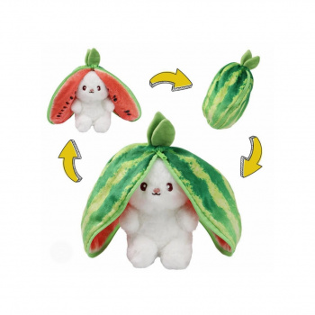 им Вывернушка арт. 209385 Зайка в арбузе 20 см в пак.