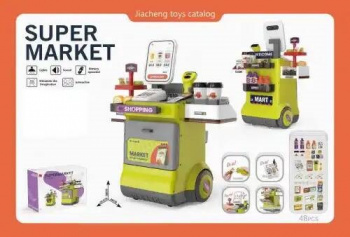 Супермаркет арт. 668-126 Звук, свет, 48 предм. в кор. 46*12,5*37,5