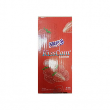 Конфета арт. 016259/016198 Драже мятное без сахара "Клубника" 12 г 20 шт. в кор.;'