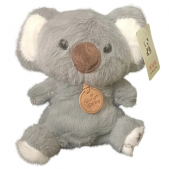 им Коала арт. 209351 Серая с медальоном сидит ароматизированная 20 см в пак.