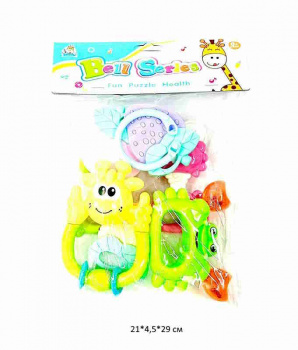 Погремушка арт. 102-18 Набор "Потешки" в пак._