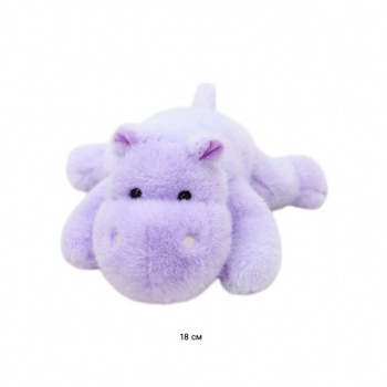 им Бегемот арт. 209224 Сиреневый лежит ароматизированный 18 см в пак.