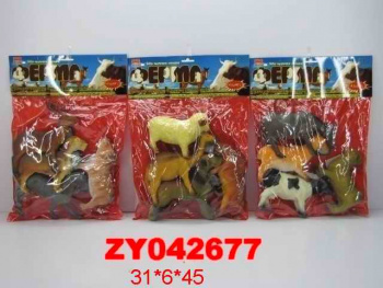 Набор животных арт. 0162" Домашние в пак.