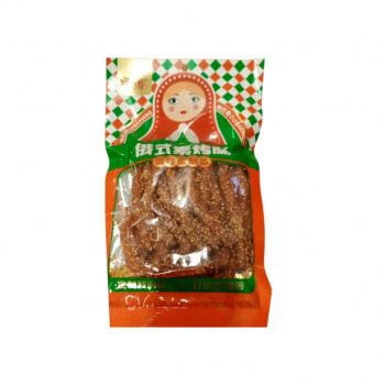 Соевое мясо арт. 502462 Пшеничные палочки в кунжуте "Матрешка" 175 г 10 шт. зеленая упаковка,