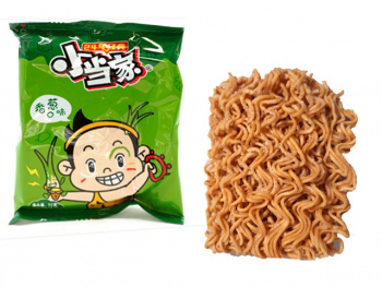 Чипсы арт. 713386 Хрустящая лапша "Зеленый лук" 20 г в пак.*