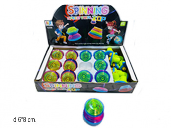 Зав. юла арт. 1239-B Цвета микс (12 шт.) шоубокс•/576шт./