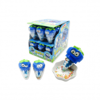 Конфета арт. 834208 Карамель "Черника" с обсыпкой 24 шт. в кор.*