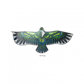 Воздушный змей арт. PT032 Орел зеленый 151 см в пак.