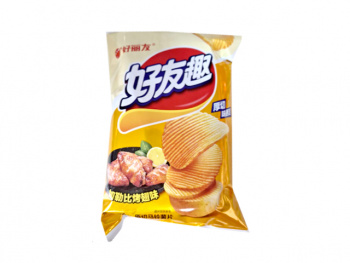 Чипсы арт. 823660 Картофельные Крылышки на гриле по-карибски 70 г 1 шт. в пак. (20 шт.);