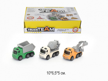 Строительная техника арт. HD379 В ассортименте инерц. (12 шт.) шоубокс_