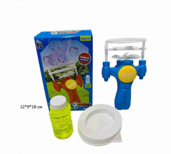 Генератор арт. 598 Вертушка на батар. и мыльные пузыри в кор.•