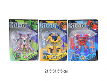 Робот-трансформер арт. 1108 на листе=