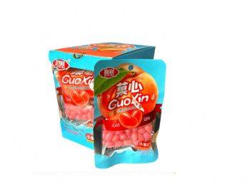 Конфета арт. 080361/080330-2 Жевательные бобы "Персик" 35 г 20 шт. в кор.';#