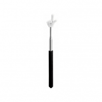 Указка арт. 805190 Телескопическая Палец 20/68 см 1 шт. черно-белая в пак.