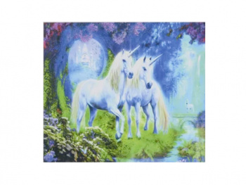 Картина по номерам арт. RA73873 Пара единорогов 40*50 в кор.