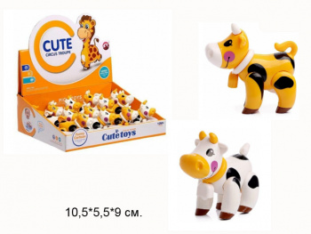 Зав. корова арт. S132 Цвета микс (12 шт.) шоубокс•