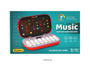 Развивающая игрушка арт. 311A Игра "Синтезатор" карманный на батар. в кор._