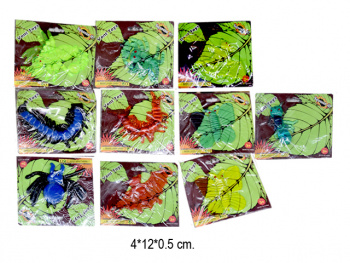 Лизун фиг. арт. 7727/2210-50-1  Насекомые (60 шт. в кор.)_=