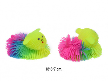 Мяч Антистресс арт. 2210-3-27 Лама свет, звук (12 шт.) в кор.=