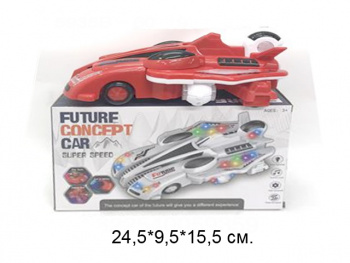 Машина на батар. арт. 5935AB Автомобиль-самолет свет, звук в кор._=/60 шт./