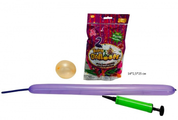 Возд. шар арт. 611-50W Набор с насосом в пак.•