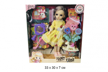 Кукла арт. 2027-11 С аксессуарами в коробке•_/36 шт./