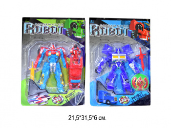 Робот-трансформер арт. 1105 на листе=