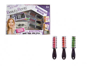 Мелки для волос арт. 666-20 Цветные тату в кор.=