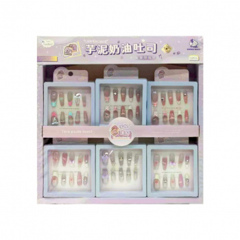 Набор для маникюра арт. CJD-25110 Ногти накладные ассорти 1шт. в кор. (12 шт.) упаковка_